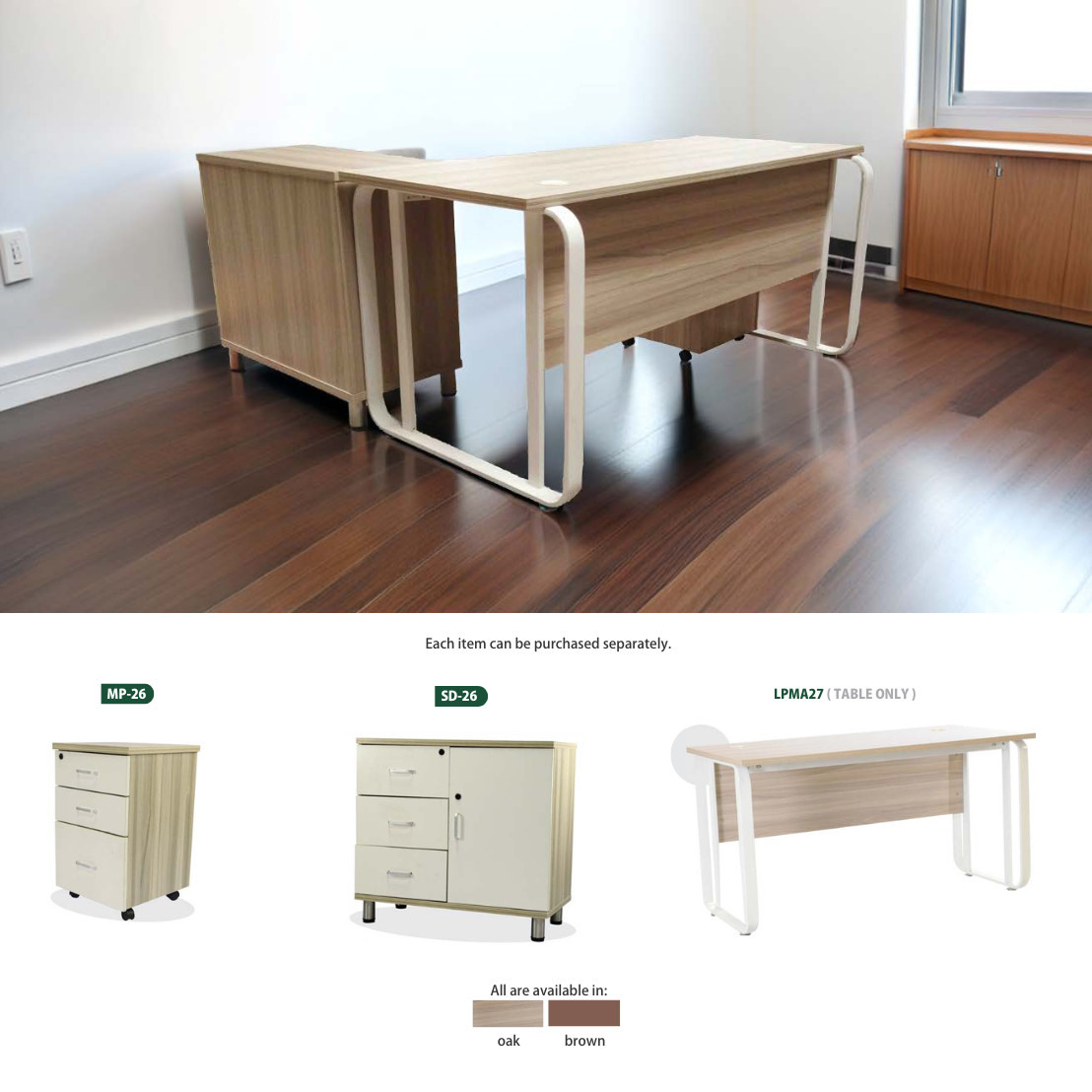 Office Desks & Tables Collection