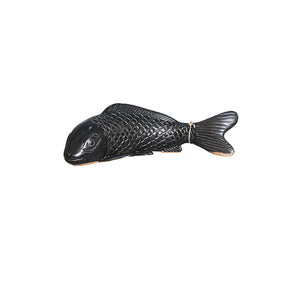 Black Ceramic Koi Fish Urban Lifestyle