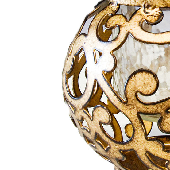 Blanca Candle Holder Brass