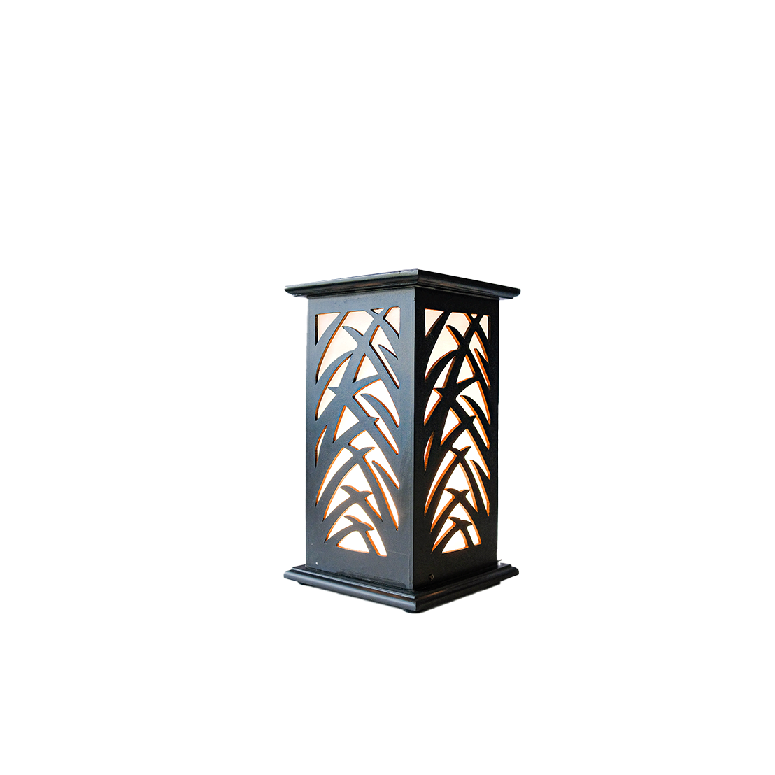 Emily Ferns 1Ft Table Lamp - Black