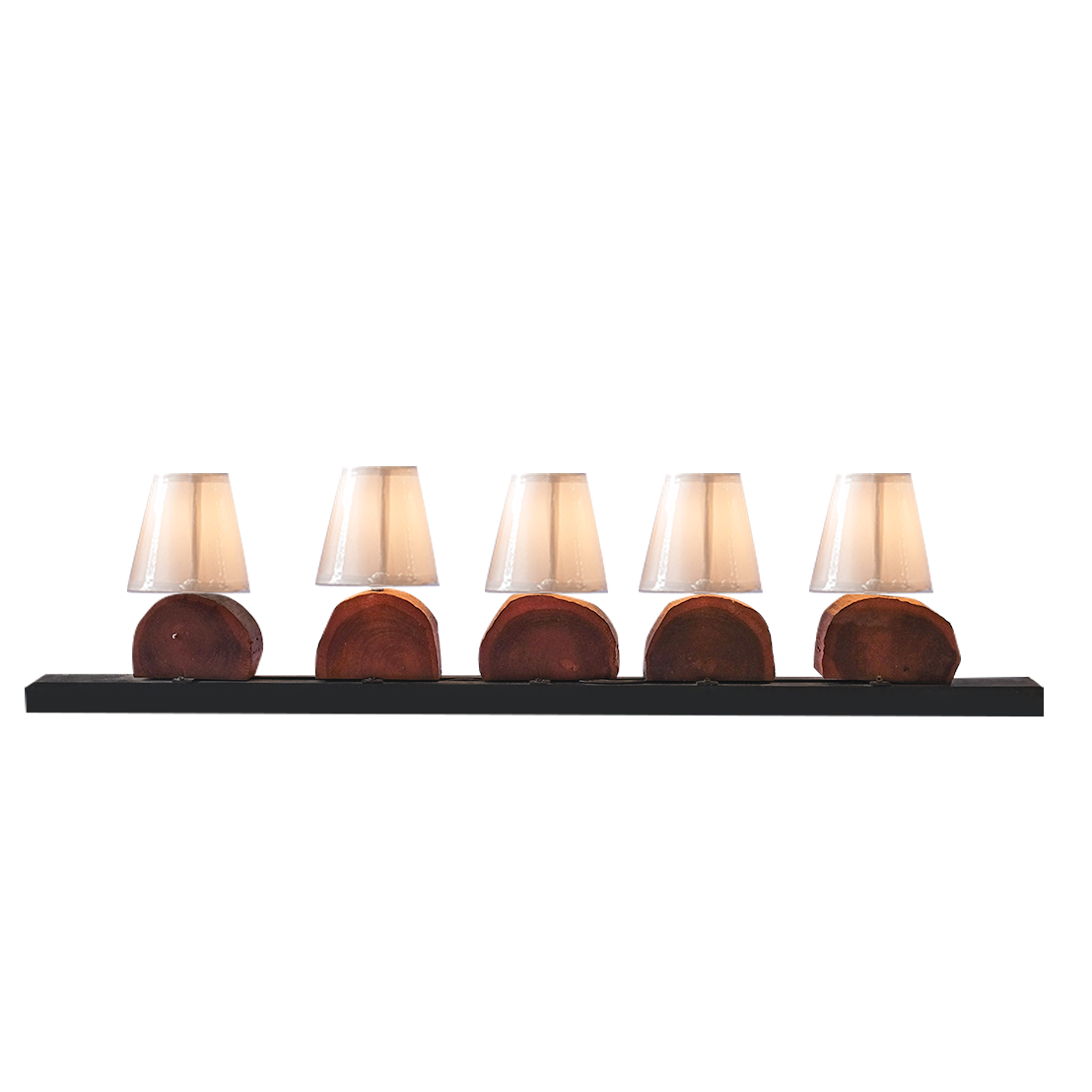 Gong Billiard With Silk Ivory Shade