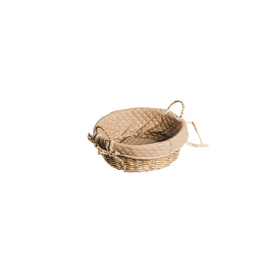 Harvest Leather Basket