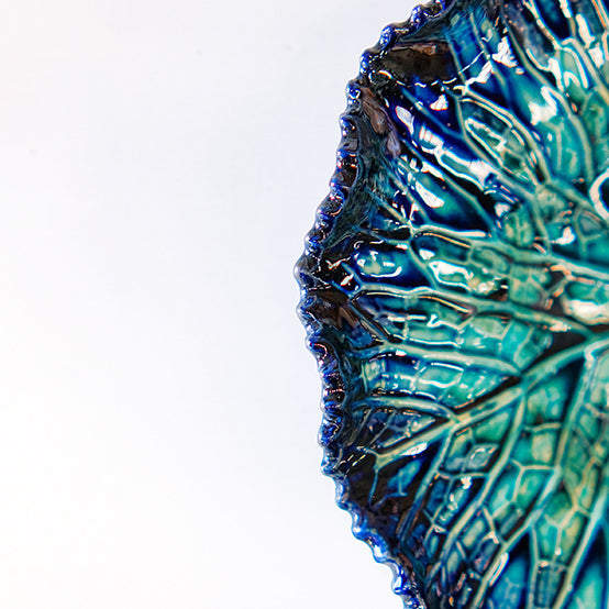 Lotus Plate Blue