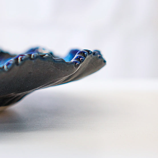 Lotus Plate Blue