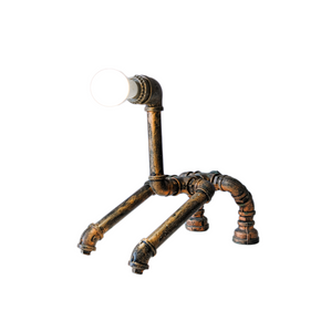 Metal Doggy Table Lamp Bronze Urban Lifestyle