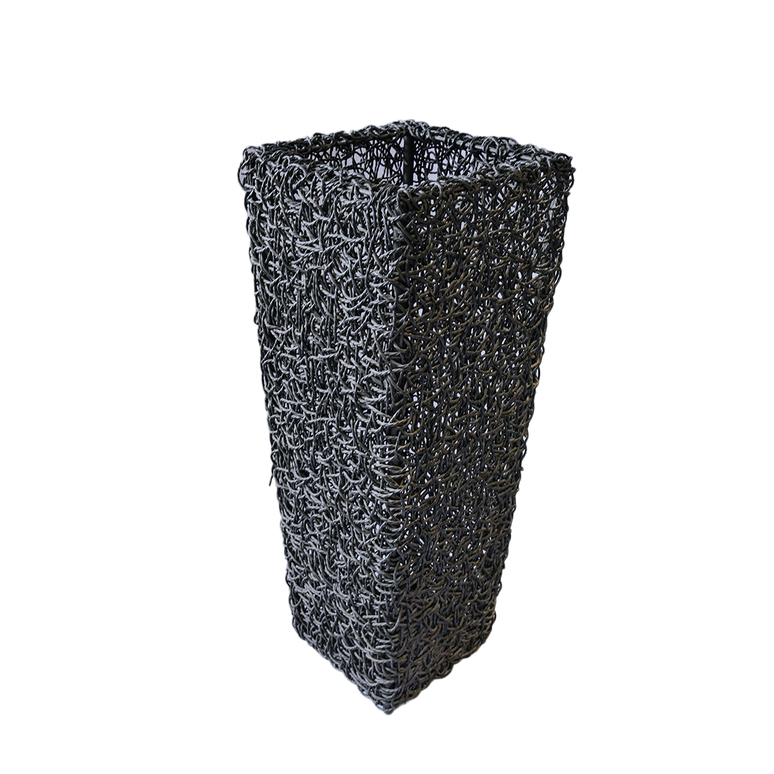 Negra Planters, Resin Cane & Metal Frame - Dark Golden Crown (3pcs. Set)