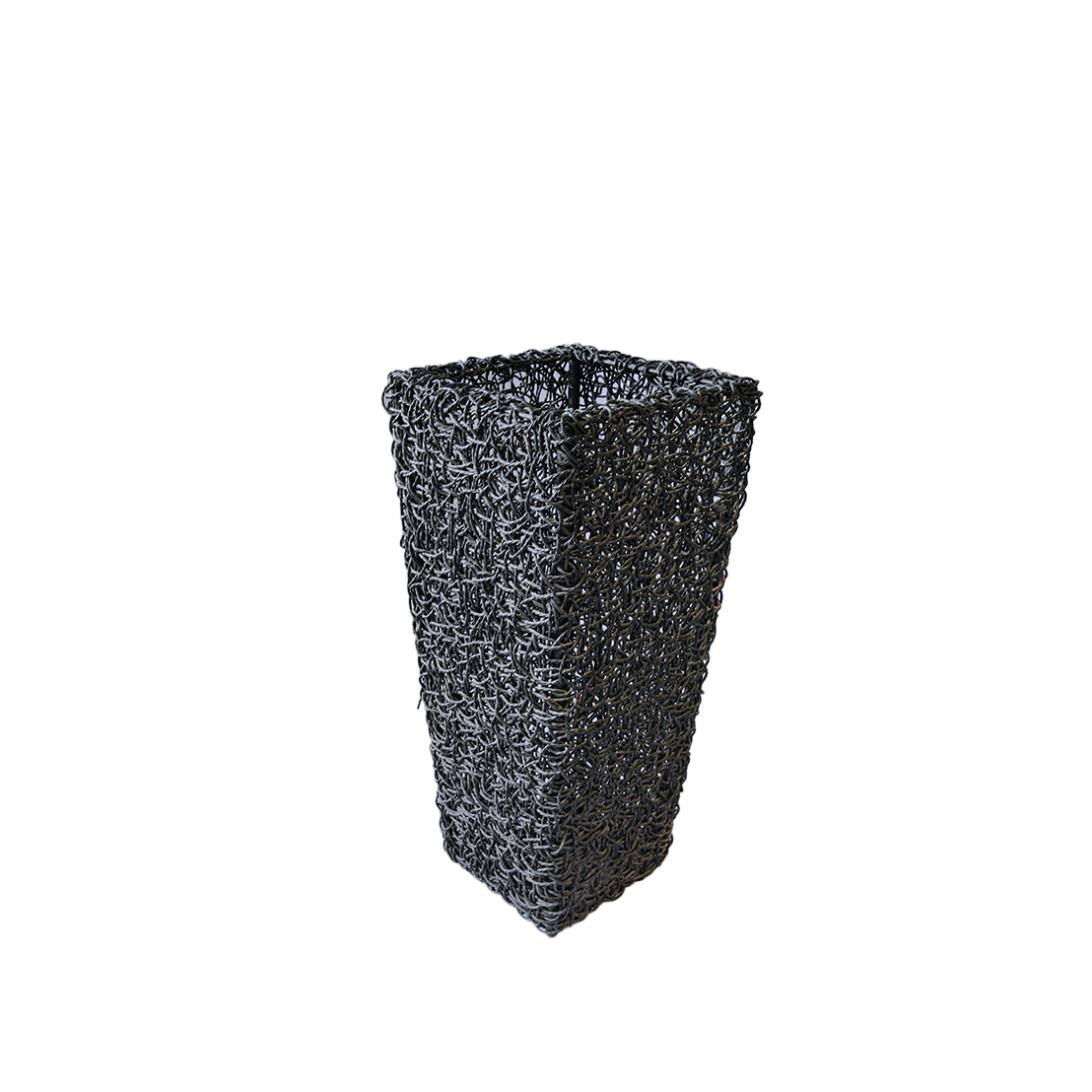 Negra Planters, Resin Cane & Metal Frame - Dark Golden Crown (3pcs. Set)
