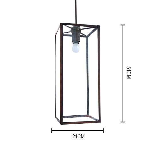 Sasha Hanging Light (Bronze) - Large