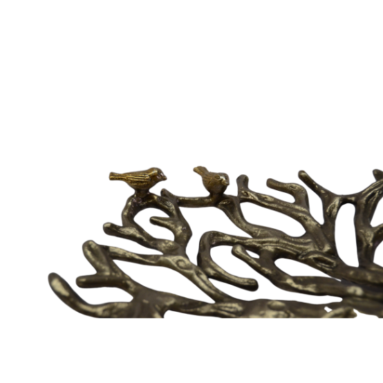 Tree Bird Platter- Round