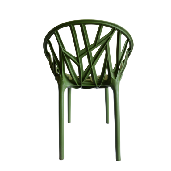 Xandra Plastic Outdoor Chair - Green