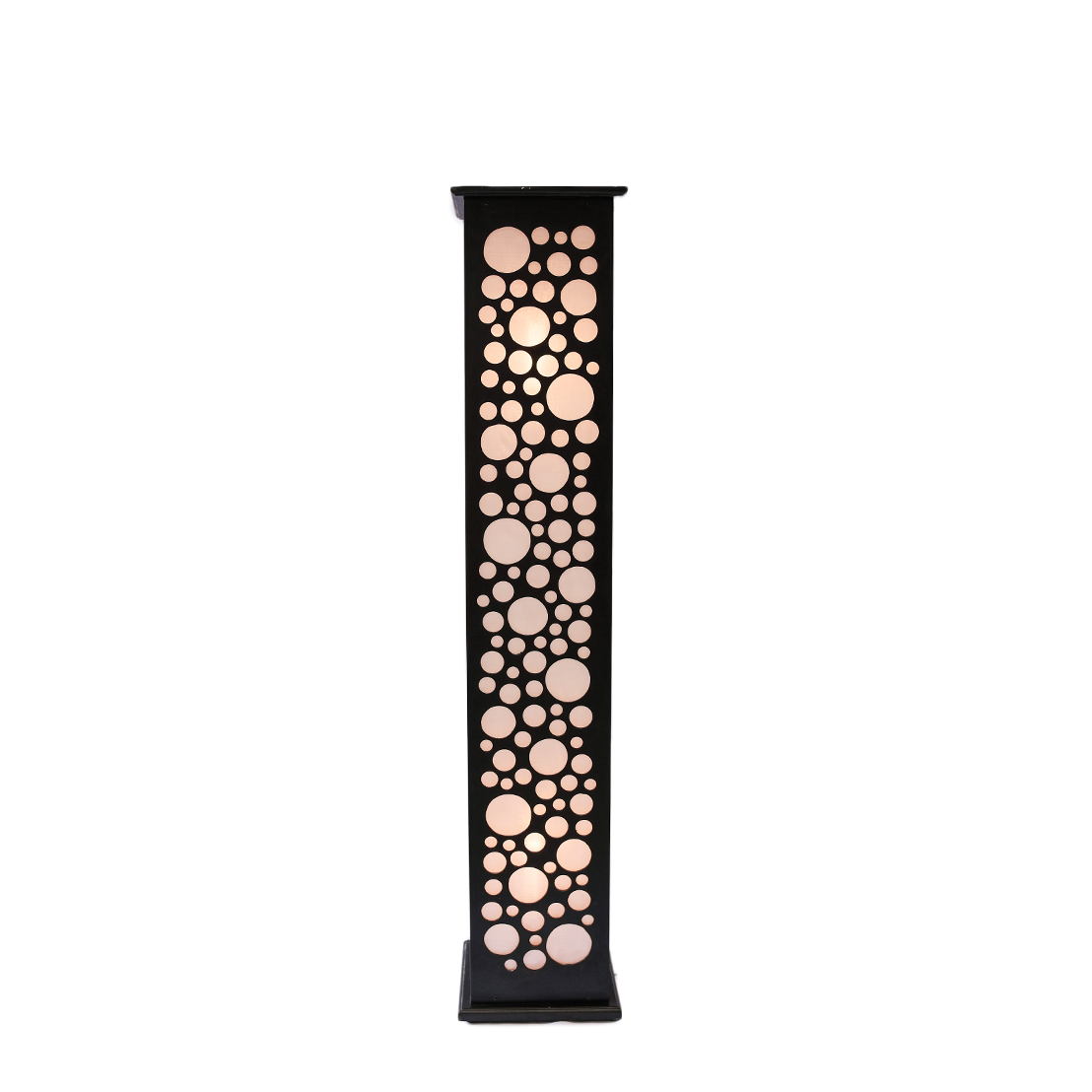 Emily Bubble 4Ft Stand Lamp - Black