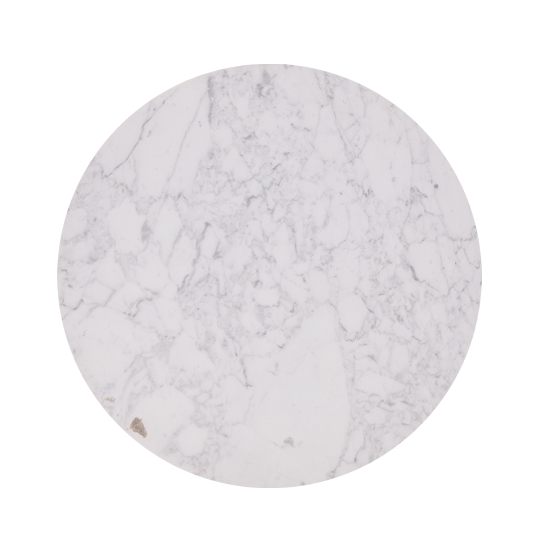 Eugene - Marble Side Table Marble Top - Wooden Legs