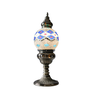 Jordan Round Glass Moroccan Table Lamp Urban Lifestyle