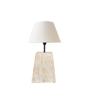 Pyramid - Table Lamp, Mahogany Wood Urban Lifestyle