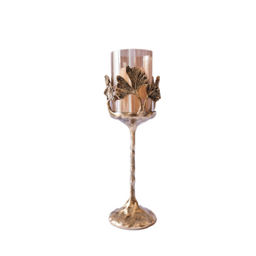 Rossy Candle Holder - Big-Antique Gold Urban Lifestyle